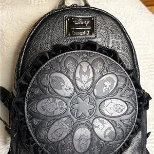 Loungefly Black Disney Villains Backpack